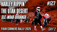 Harley Rippin' The Utah Desert | SLC - Moab - Durango | Four Corners Rally 2025 - DAY 2
