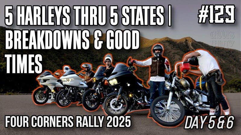 5 Harley's Through 5 States | Breakdowns & Good Times | Four Corners Rally 2025 - Day 5/6