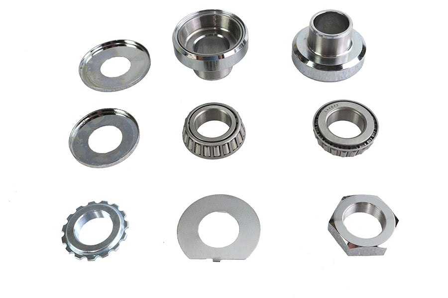Chrome Fork Neck Cup Kit for Harley-Davidson Big Twins | 24-0122