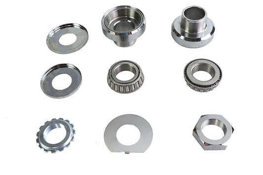 Chrome Fork Neck Cup Kit for Harley-Davidson Big Twins | 24-0122