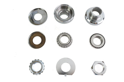 Chrome Fork Neck Cup Kit for Harley-Davidson Big Twins | 24-0122