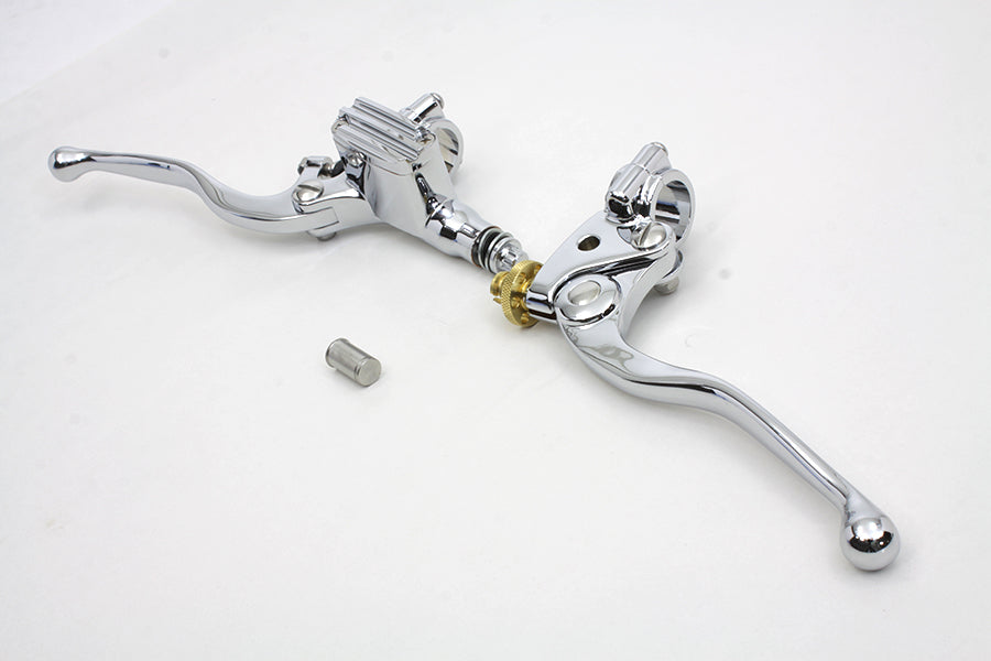 Ultima Vintage Control Kit Chrome/Black | Harley-Davidson | 26-1012, 26-1013