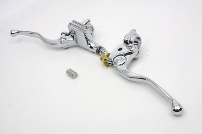 Ultima Vintage Control Kit Chrome/Black | Harley-Davidson | 26-1012, 26-1013