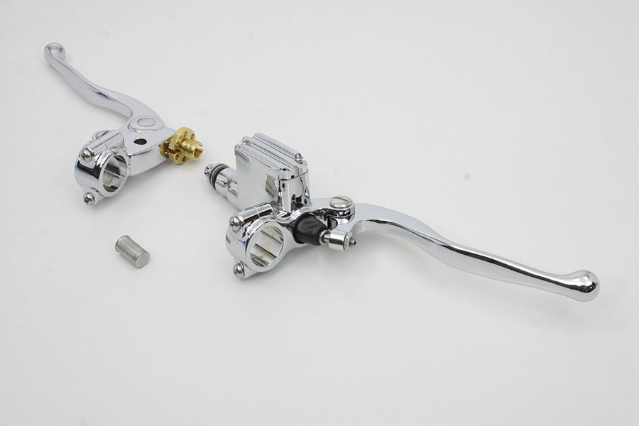 Ultima Vintage Control Kit Chrome/Black | Harley-Davidson | 26-1012, 26-1013