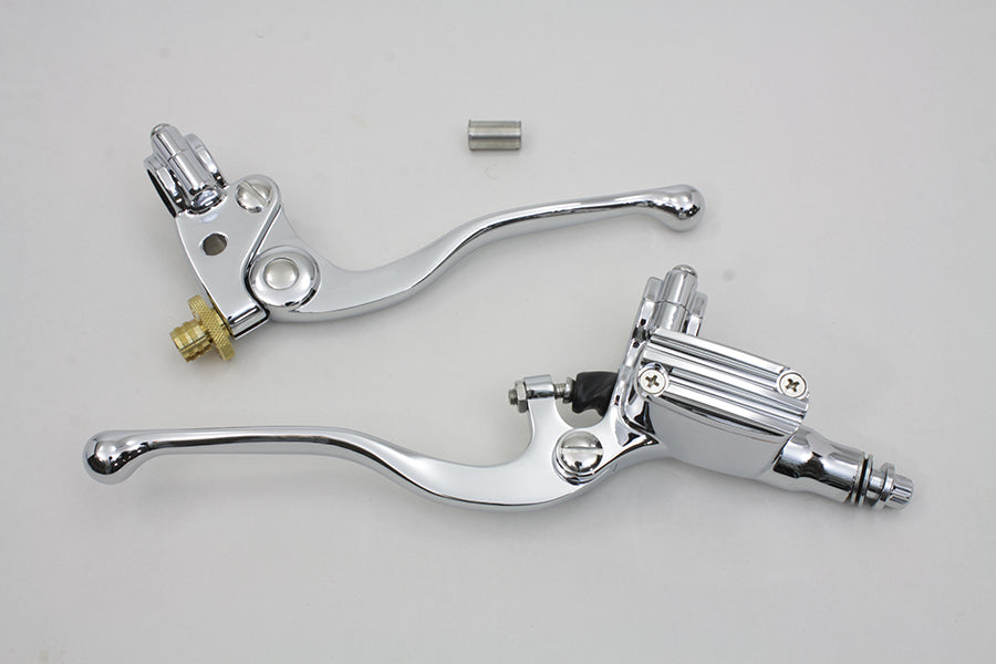 Ultima Vintage Control Kit Chrome/Black | Harley-Davidson | 26-1012, 26-1013