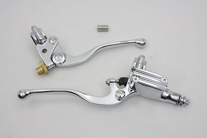 Ultima Vintage Control Kit Chrome/Black | Harley-Davidson | 26-1012, 26-1013