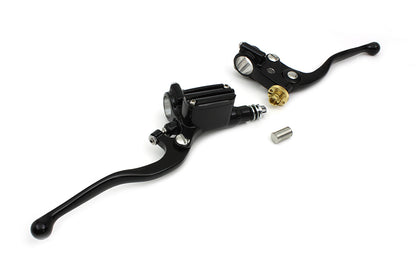 Ultima Vintage Control Kit Chrome/Black | Harley-Davidson | 26-1012, 26-1013