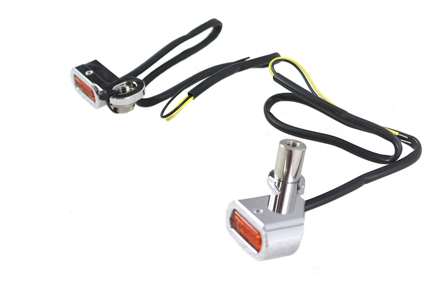 Front LED Turn Signal Set | Harley-Davidson Sportster S (RH 1250S) - Fits 2021-Up | Chrome or Black