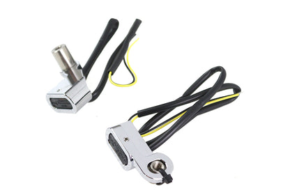 Front LED Turn Signal Set | Harley-Davidson Sportster S (RH 1250S) - Fits 2021-Up | Chrome or Black