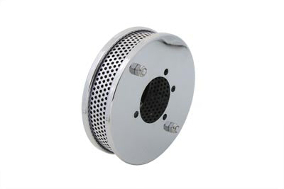 Wyatt Gatling 5-1/2" Chrome Round Air Cleaner – Harley Bendix Carb