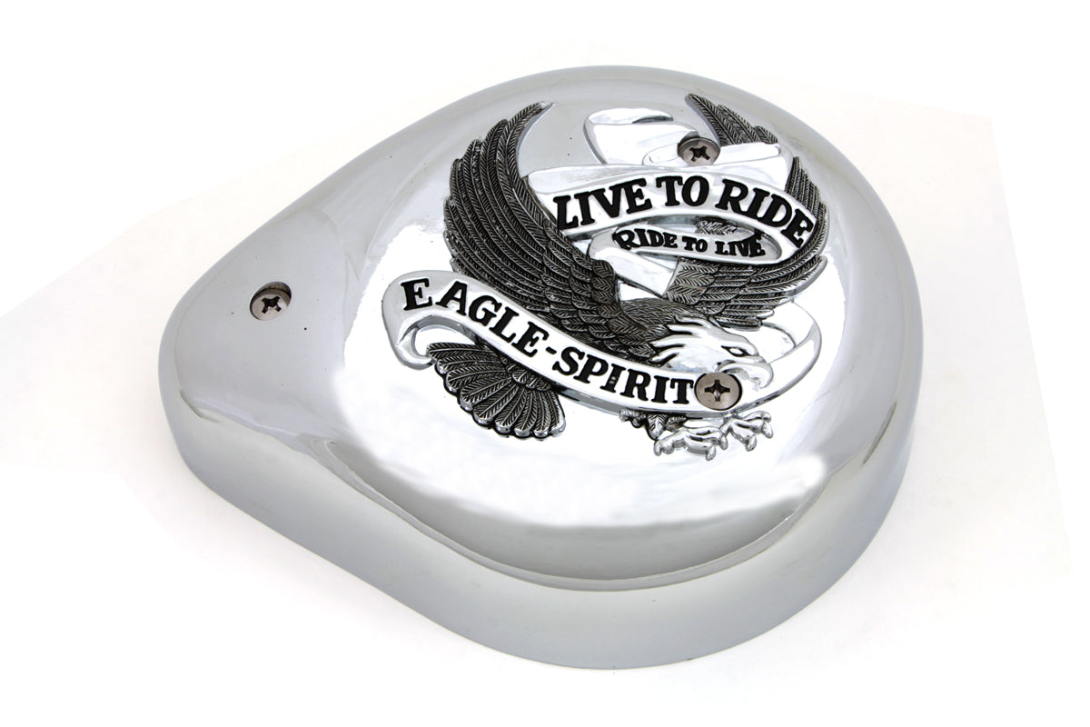 Wyatt Gatling Eagle Spirit Chrome Teardrop Air Cleaner – Bendix & Keihin
