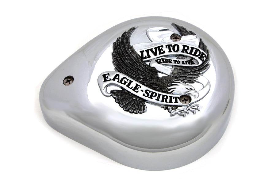 Wyatt Gatling Eagle Spirit Chrome Teardrop Air Cleaner – Bendix & Keihin
