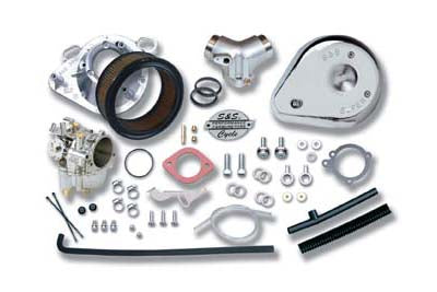 S&S Super E Carburetor Kit | Panhead, Shovelhead, Big Twin Evo, XL | Harley-Davidson