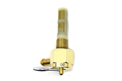 Sifton Brass Hex Petcock 90° Spigot | Harley-Davidson | 35-0756, 35-0757