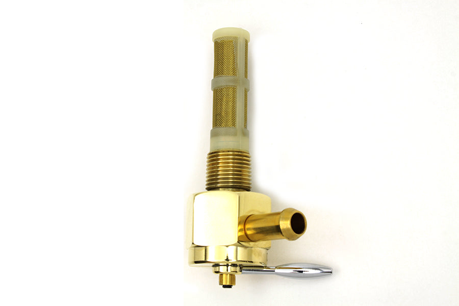 Sifton Brass Hex Petcock 90° Spigot | Harley-Davidson | 35-0756, 35-0757