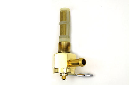 Sifton Brass Hex Petcock 90° Spigot | Harley-Davidson | 35-0756, 35-0757