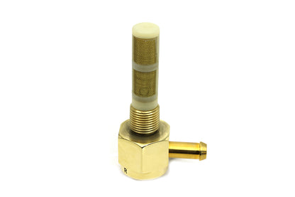 Sifton Brass Hex Petcock 90° Spigot | Harley-Davidson | 35-0756, 35-0757