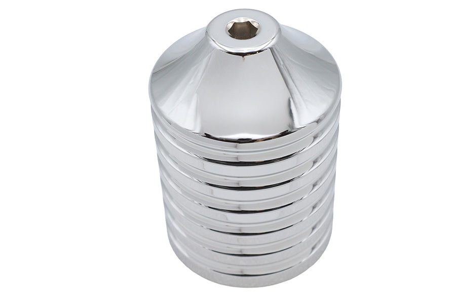 Ultima Chrome Reusable Billet Oil Filter | Big Twin Evo, Sportster, Ironhead, FXR | 40-2581