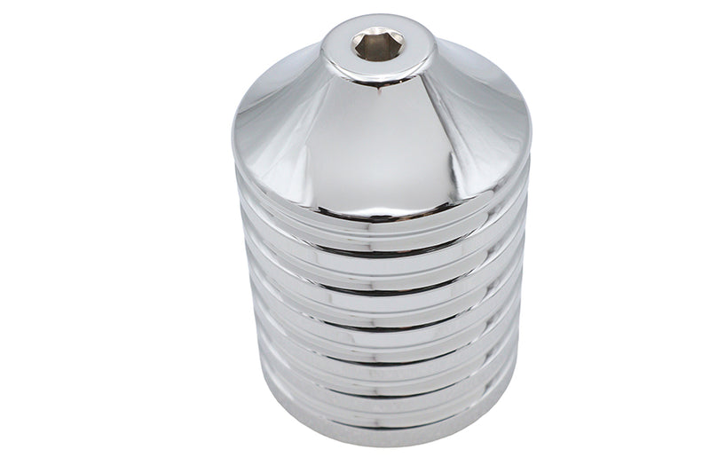 Ultima Chrome Reusable Billet Oil Filter | Big Twin Evo, Sportster, Ironhead, FXR | 40-2581