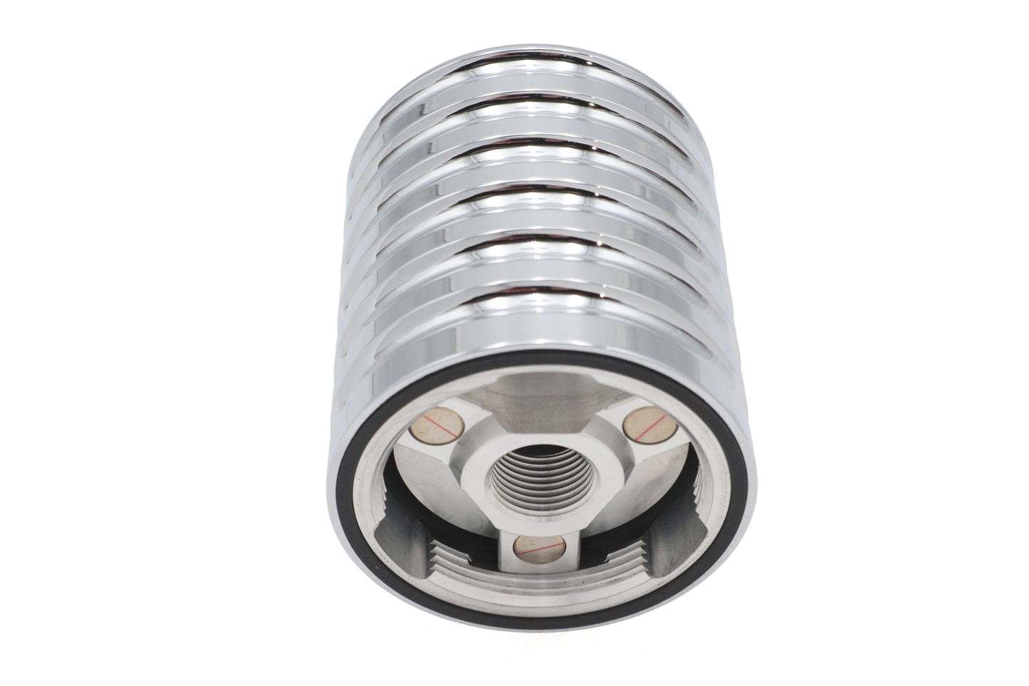 Ultima Chrome Reusable Billet Oil Filter | Big Twin Evo, Sportster, Ironhead, FXR | 40-2581